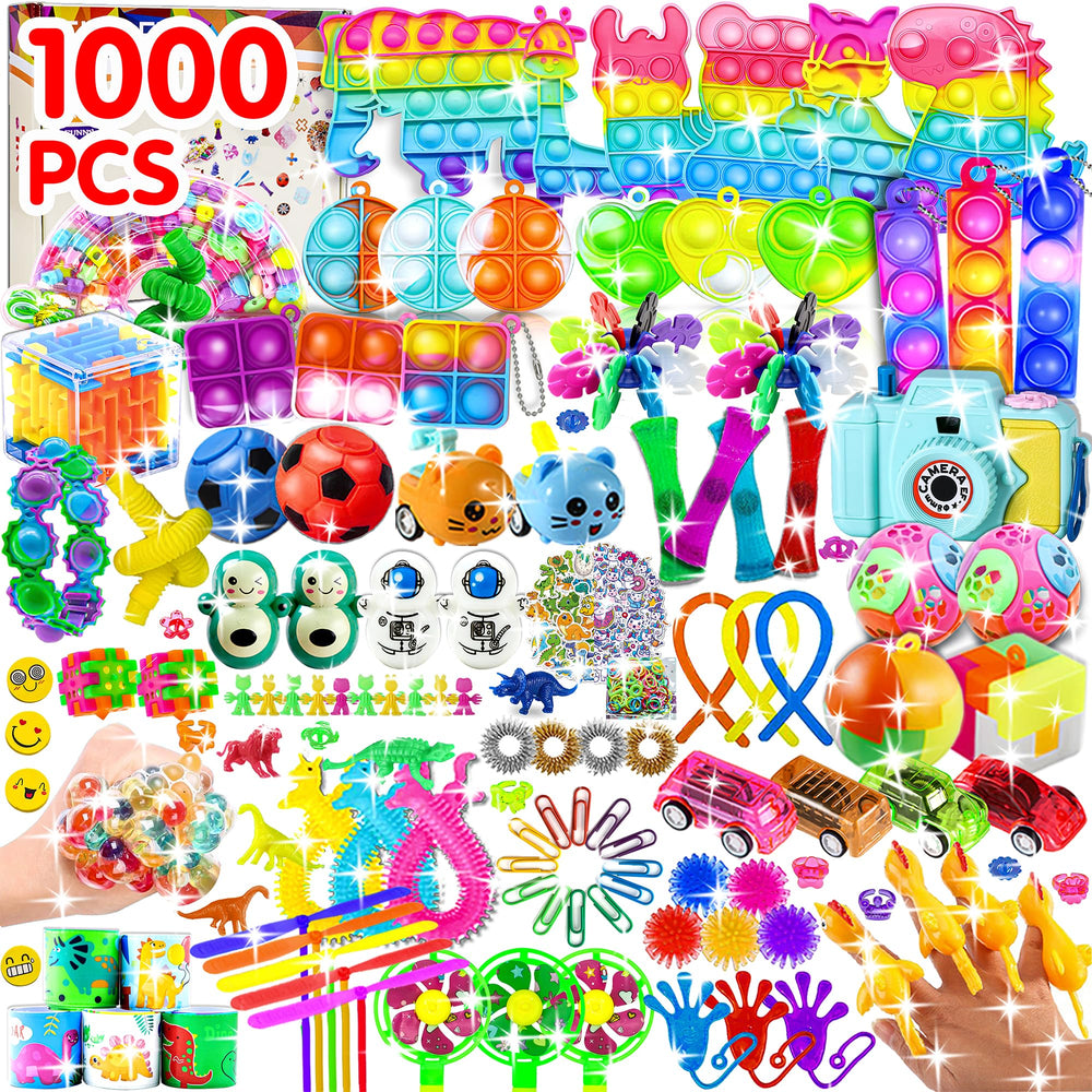 BicMan varied sensory toy set boosts focus and creativity during play.