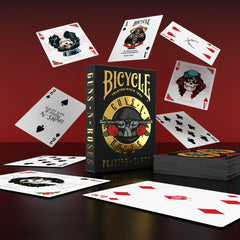 Bicycle Axl Rose art card highlights the frontman visuals for collectors.