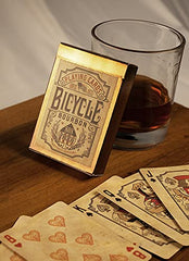 Bicycle Bourbon artwork on every card for immersive play.