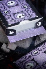 Bicycle Card back design features detailed Nightmare imagery.