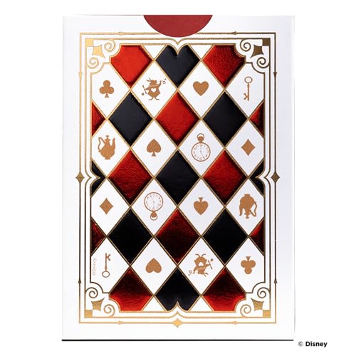 Mad Hatter court card design adds whimsy to game nights.