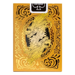 Hand-drawn court cards offer unique dragon-themed visuals for gameplay.