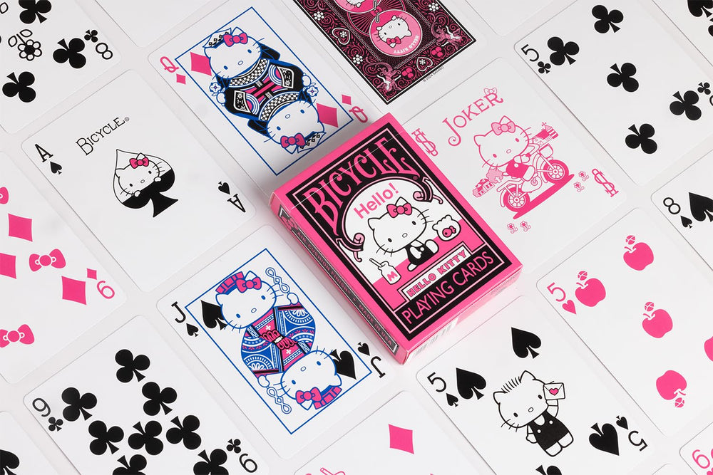 Made in the USA Bicycle Hello Kitty deck by USPC for quality production