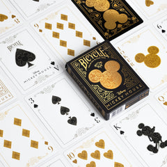 Hidden Mickeys pattern woven into card artwork for playful discovery during games.