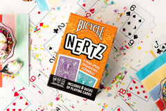 Bicycle Nertz fast-paced play showcases quick rounds and strategic races.