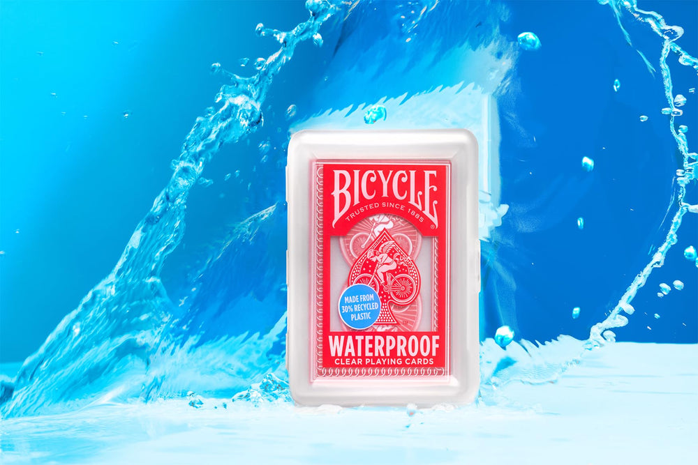Bicycle Poolside and beach games stay ready for action.
