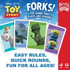 Bicycle Spoons Toy Story packaging showing gift-ready box