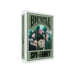 Bicycle Spy x Family card back design, ideal for fans and collectors.