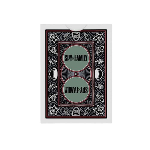 Bicycle Spy x Family Yor portrait on court cards with dramatic flair.