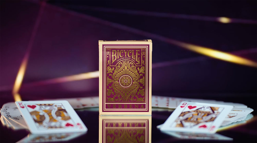 Bicycle Verbena Wildflower-inspired design for collectors and players