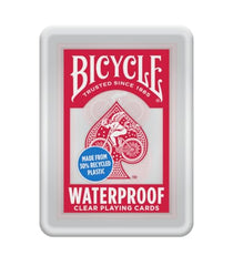 Bicycle Waterproof Cards with Cupid Back modern design for easy shuffling.
