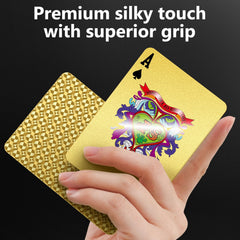 BIERDORF casino-themed gold diamond design close-up adding premium vibe.