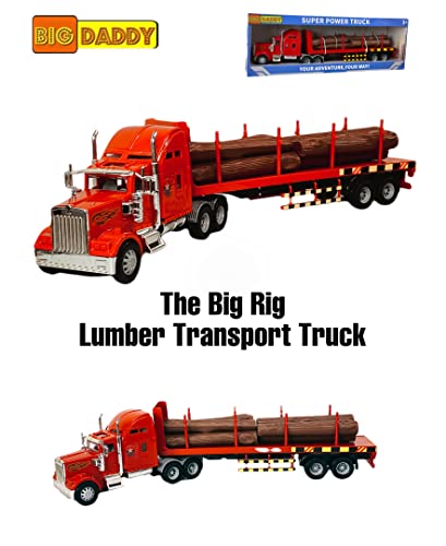 Big Daddy detachable lumber logs demonstrating modular loading play