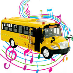 Big Daddy bus plays Wheels on the Bus and ABCs.