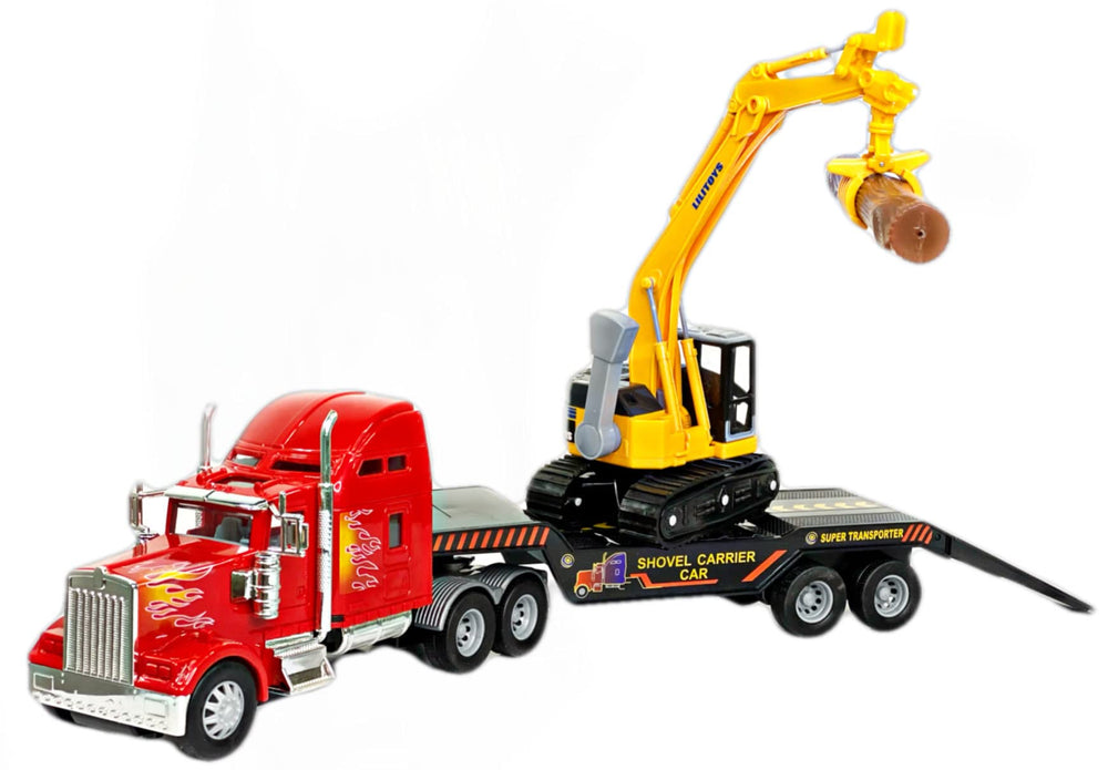 Big Daddy transport set highlighting rugged design and play versatility