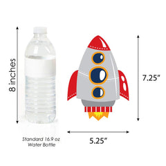 Big Dot of Happiness USA-made space party decor for quality and reliability.