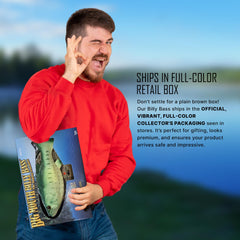 Big Mouth Billy Bass requires four AA batteries to power performances.