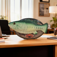 Big Mouth Billy Bass arrives in a vibrant full-color retail box.