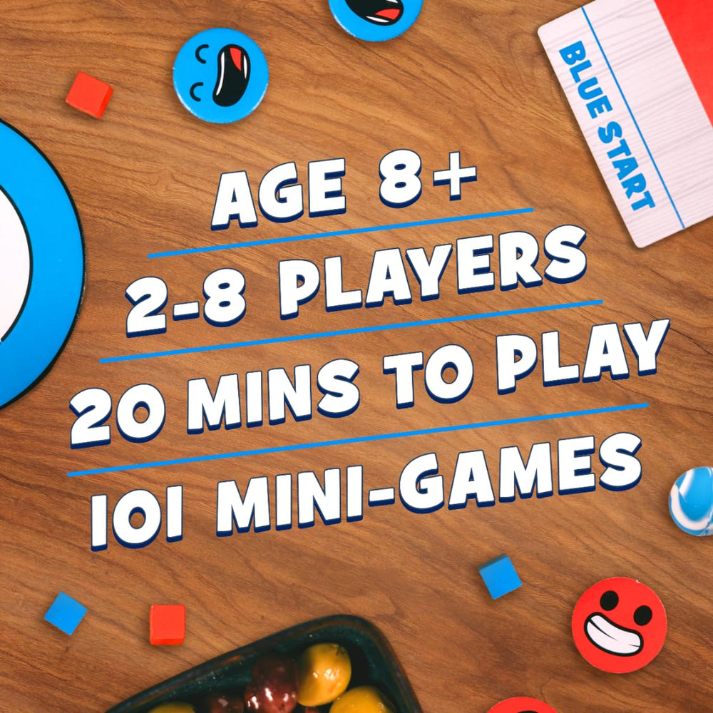 Big Potato Mini Game Party round-table play highlights energetic, quick rounds.