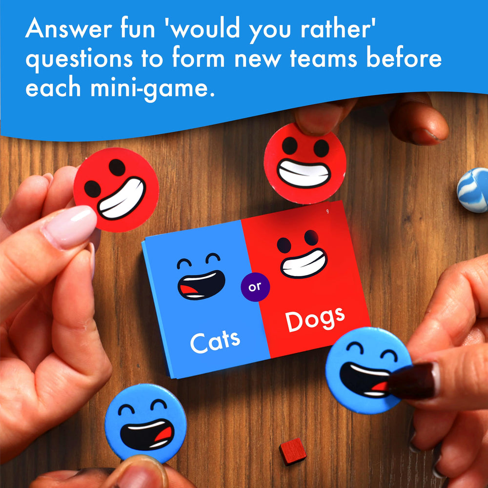 Big Potato Mini Game Party Would You Rather prompts spark playful debates.