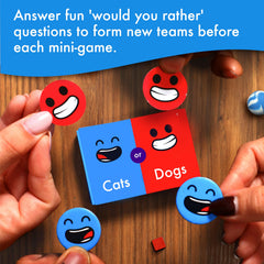 Big Potato Mini Game Party Would You Rather prompts spark playful debates.