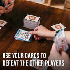 Big Potato Muffin Time card shuffle close-up reveals vibrant 200-card deck