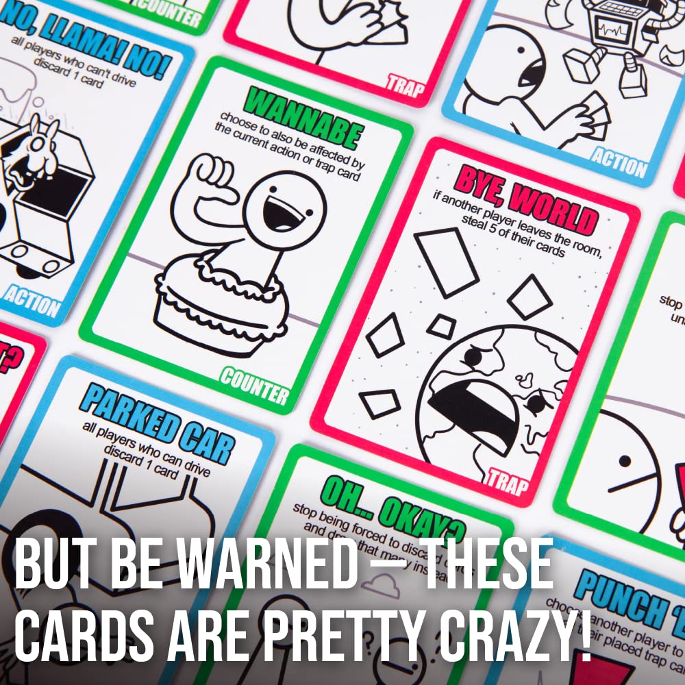 Big Potato Muffin Time trap and prank cards on display