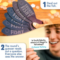Big Potato Sounds Fishy quick to learn with fast-paced play.