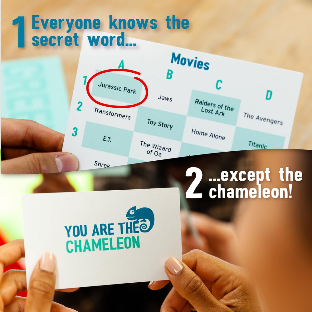 Big Potato The Chameleon – hidden codes and words spark playful interaction