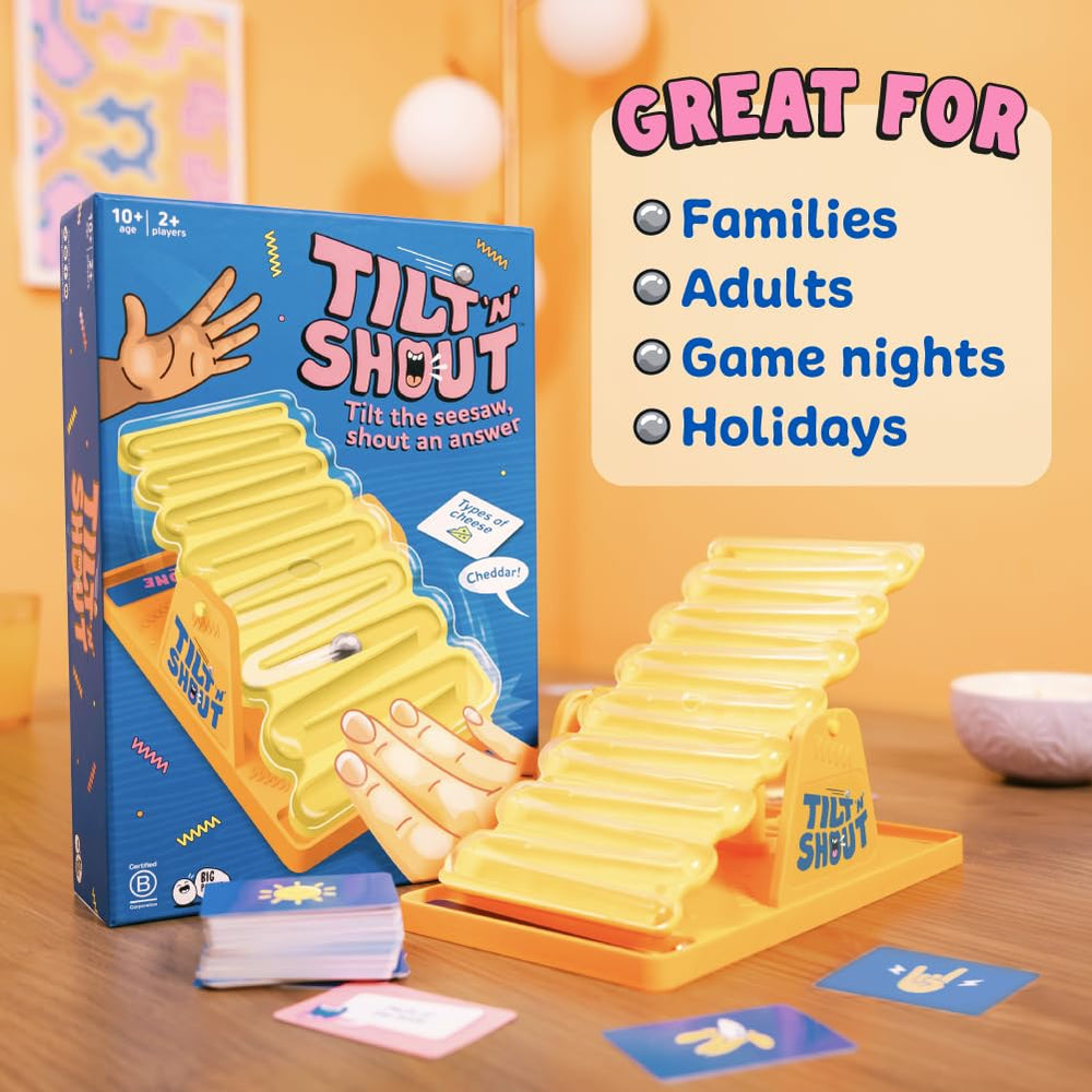 Big Potato Tilt 'n' Shout great for two-player battles and social play