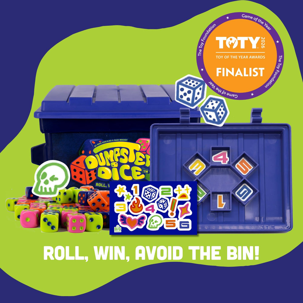 80 colorful dice in four colors create vibrant, tactile gameplay.