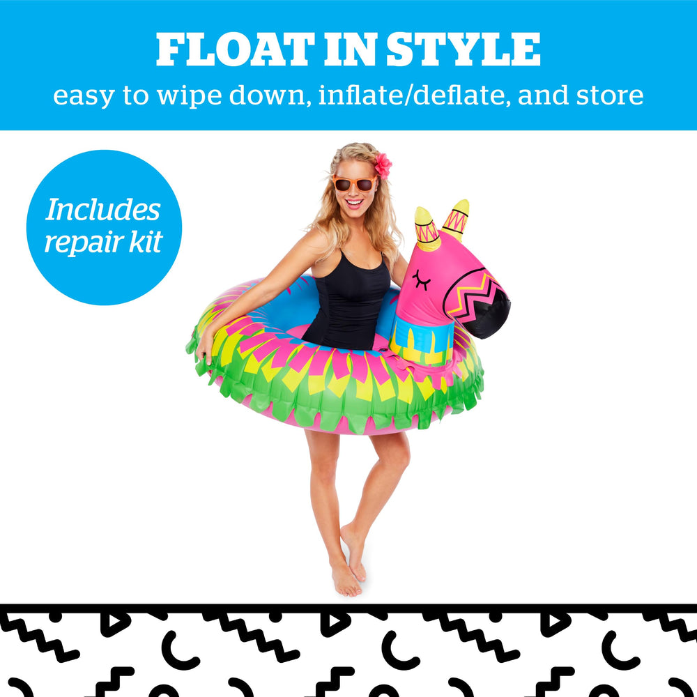 BigMouth durable vinyl pool float for lake or pool days.