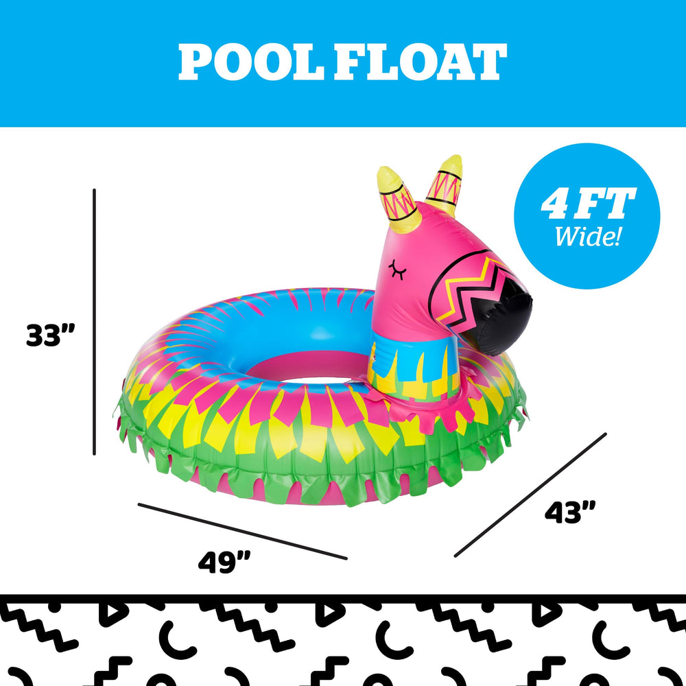 BigMouth Fiesta pool float adds party vibes.