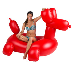 BigMouth Inc giant balloon animal pool float provides playful pool fun for parties.