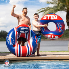 BigMouth Inc Buffalo Bills float inflates and deflates quickly for easy setup