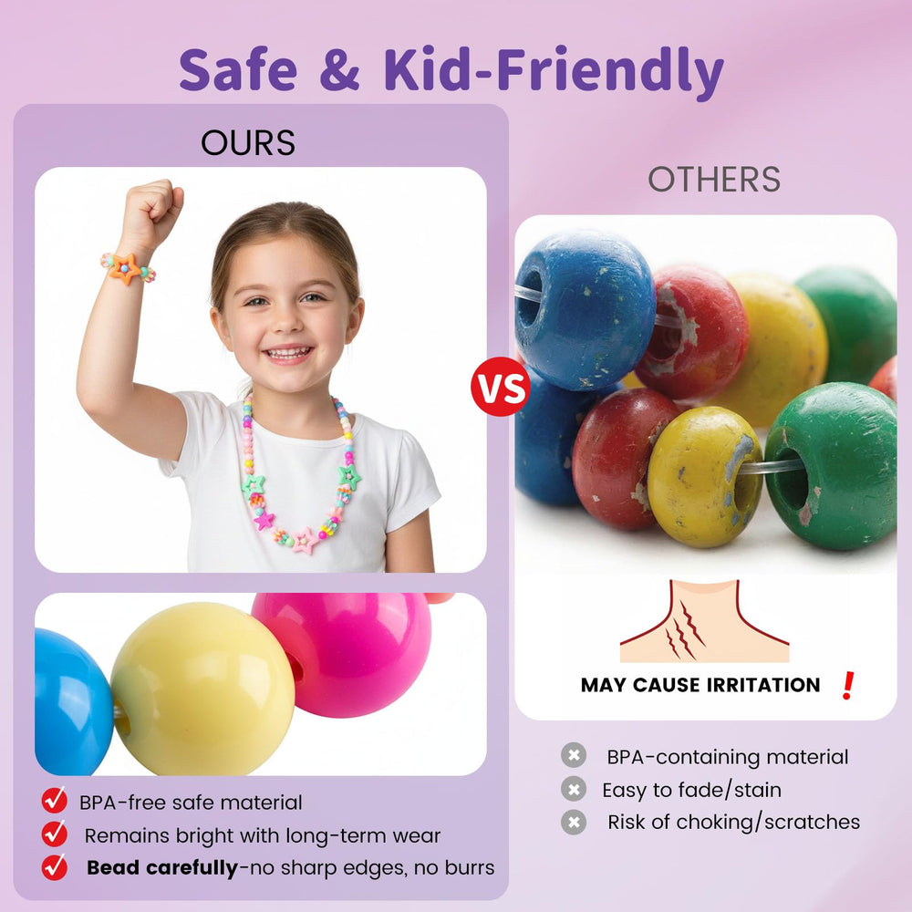 BigOtters six necklace and bracelet sets perfect for sharing and gifting