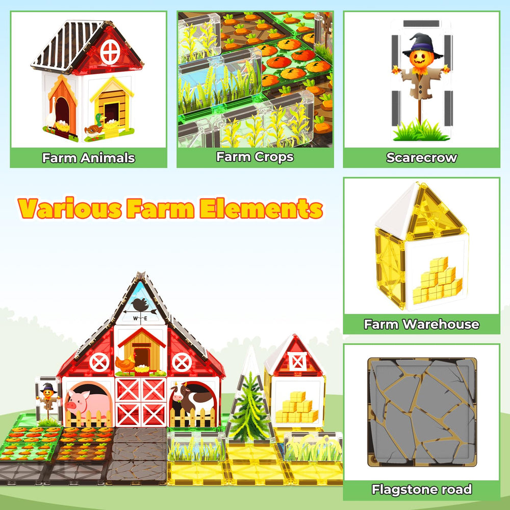 BigShu magnetic tiles compatible with major brands for expanded classroom play
