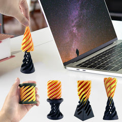 Bigted Spiral Cone Desktop Toy ideal for desks, classrooms, and offices.