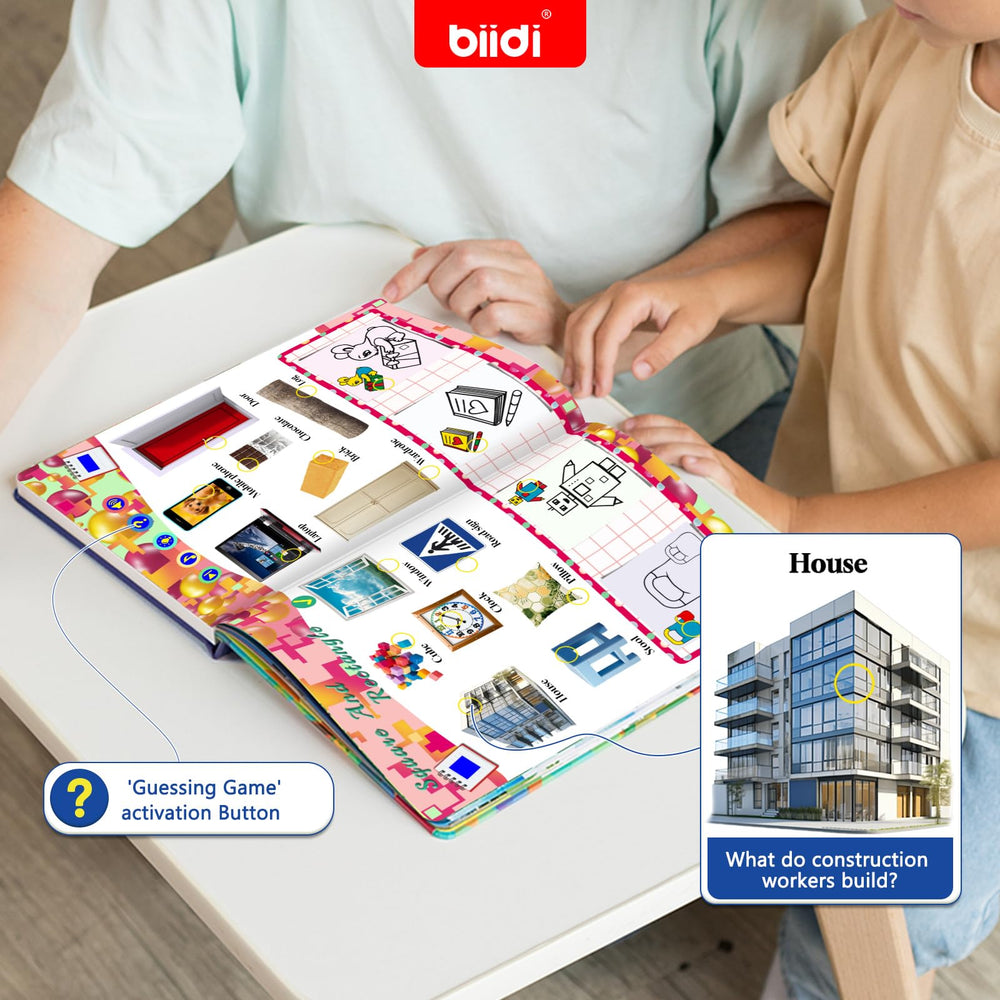 Biidi colors and shapes audio learning fosters multi-sensory engagement.
