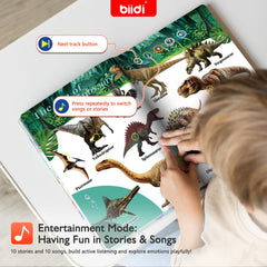 Biidi English Words-and-sounds dots offer engaging learning cues for early learners