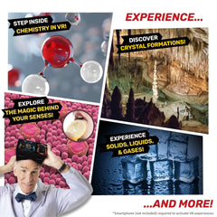 Crystal growth projects in Bill Nye's Science Squad kit boost visual STEAM learning