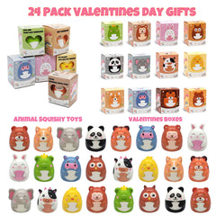 BillMOSS bunny squishy in festive box ideal Valentine treat for kids