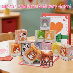 BillMOSS valentine box showing pun note on the animal perfect classroom gift