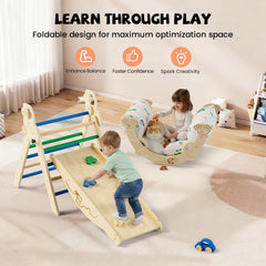 Bimomiki Pikler triangle gift idea for growing toddlers.
