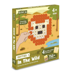 BINCA Dotties Dot Art gift-ready packaging for kids.