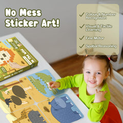 BINCA Dotties Dot Art two play modes for kids.