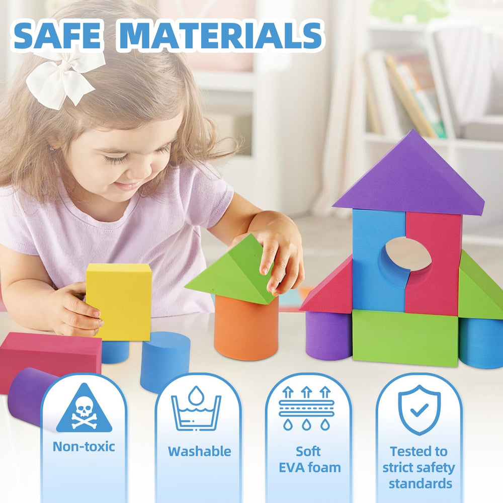 Bingyouth tactile foam texture enhances sensory exploration during learning.