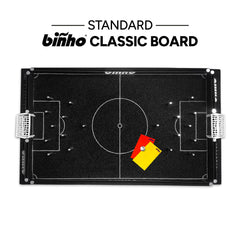 Biñho Binho Board white goals and layout demonstrate target areas for scoring.