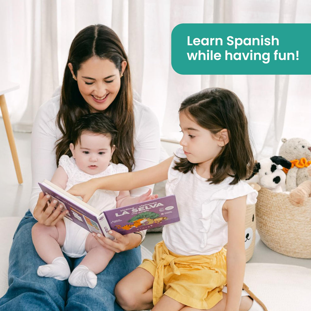 Binibi La Selva page parrot sound supports easy phonetic practice