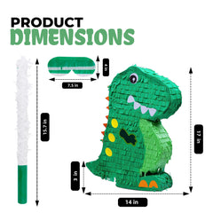 Birchio pinata with bat and blindfold for interactive games